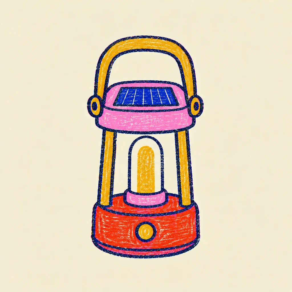 Rechargeable solar lantern