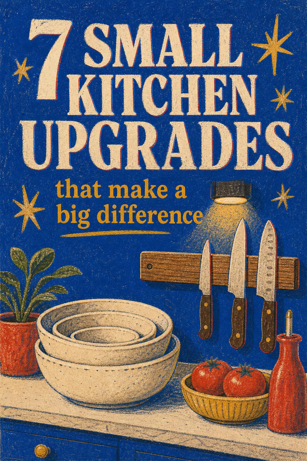 7 small kitchen upgrades